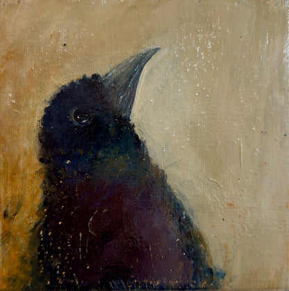 A Small Friend Crow Painting