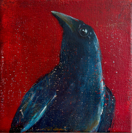 Look Up! - Original Painting by Kelly Mitchelmore