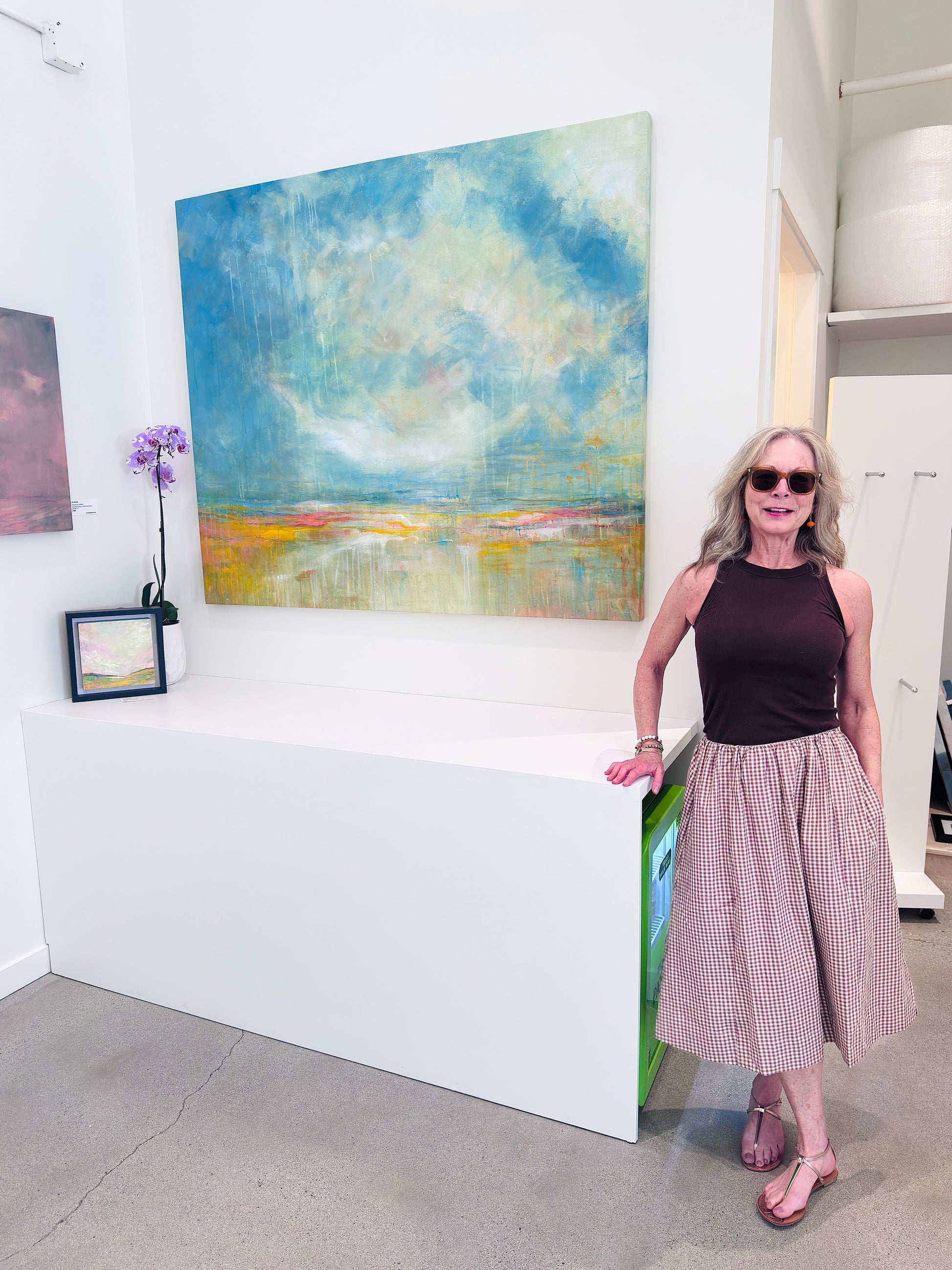 The Day We've Waited For painting by Vancouver Island artist Jo Payne