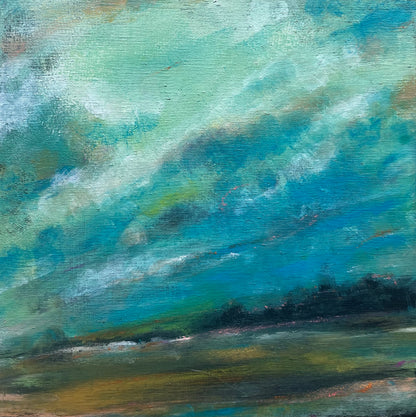 Last Light - Original Painting by Jo Payne