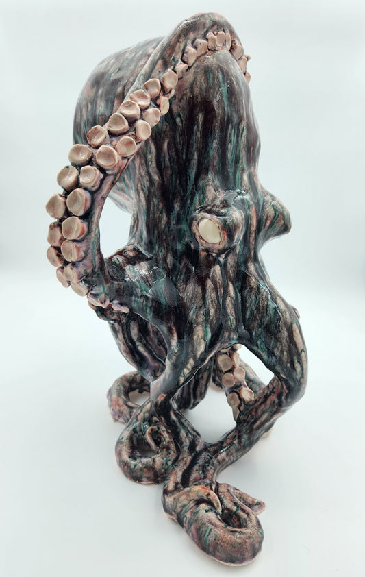 Tide Keeper Octopus Sculpture